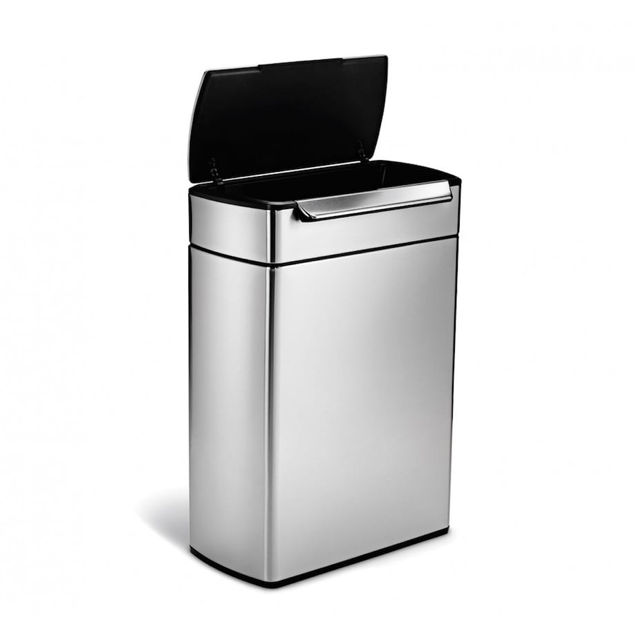 Kosz na śmieci 48L TOUCH-BAR RECYCLER - stal FPP / simplehuman