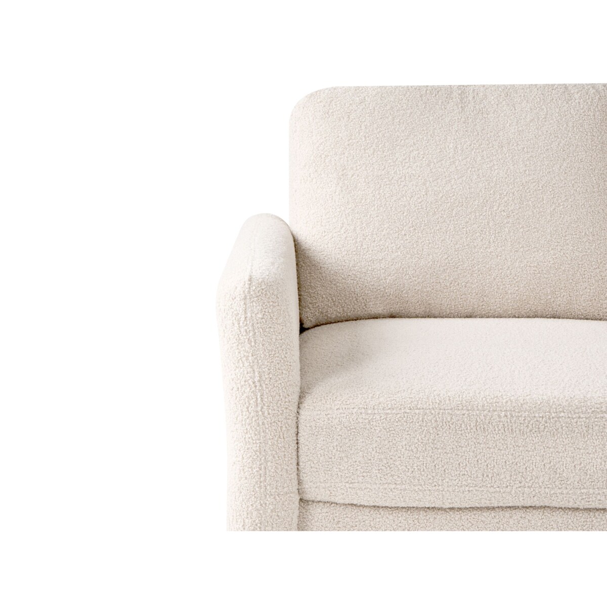 Sofa dla 2 osób MARE Boucle Beżowy