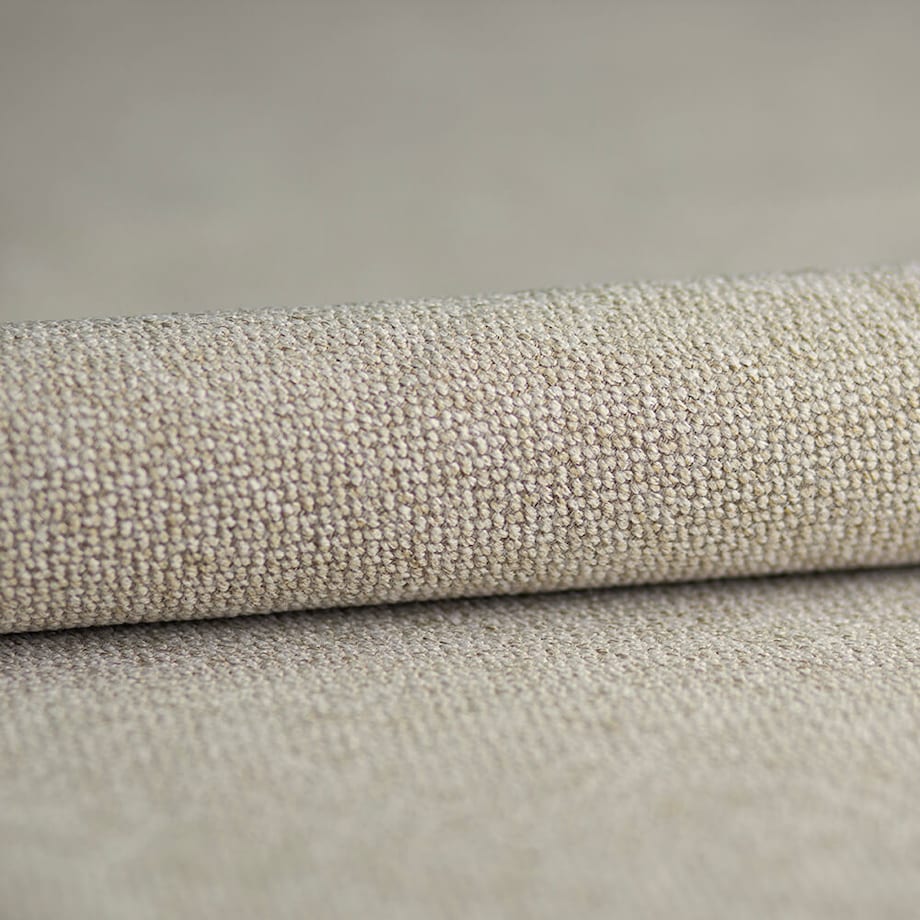 Łóżko tapicerowane MALDON 140x200 z pojemnikiem, Jasny Beż, tkanina Megan 353