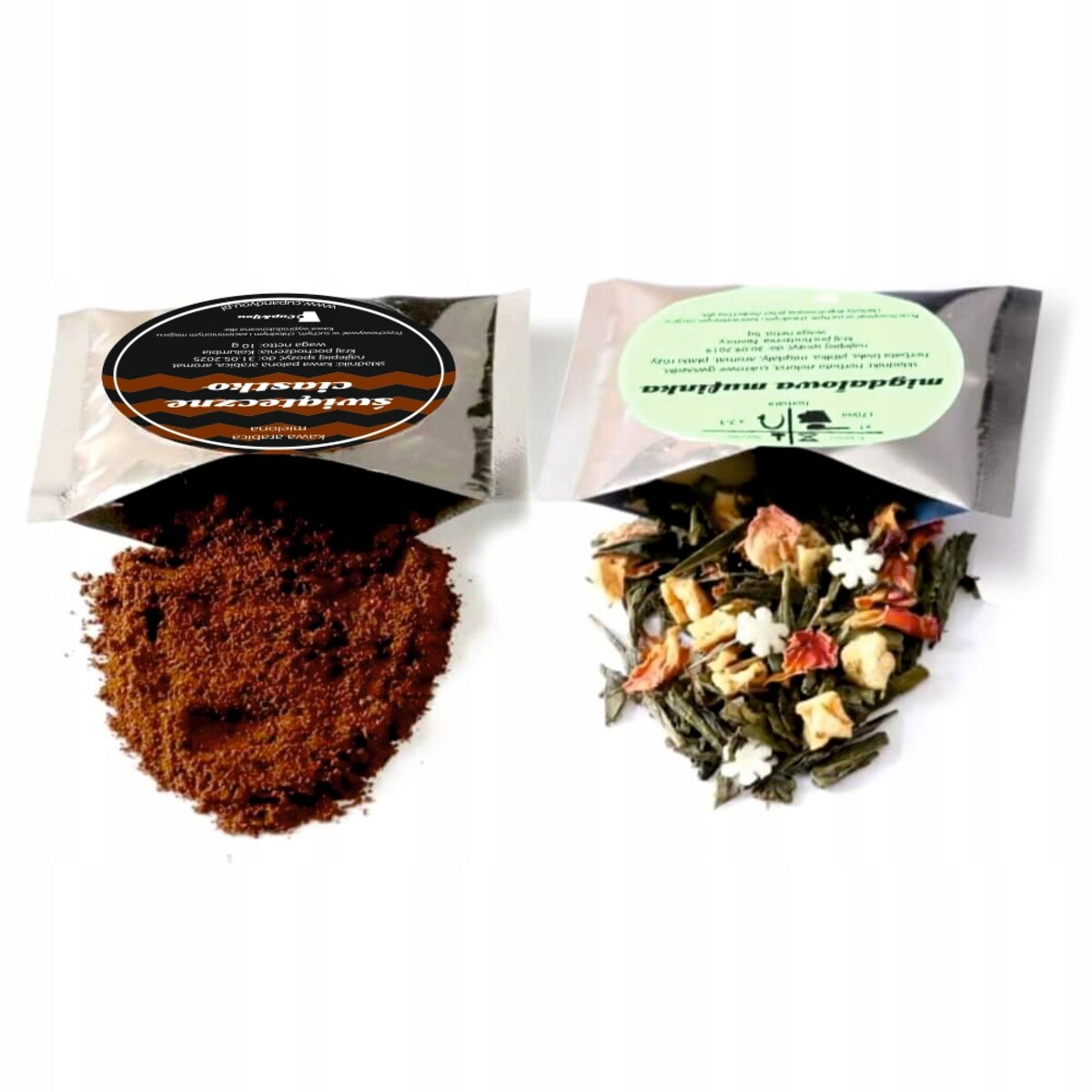 KALENDARZ ADWENTOWY Z KAWĄ I HERBATĄ 2025 - 24 RÓŻNE SMAKI NA KAŻDY DZIEŃ - PREZENT UPOMINEK NA ŚWIĘTA MIKOŁAJA DLA KOBIETY MĘŻCZYZNY FACETA