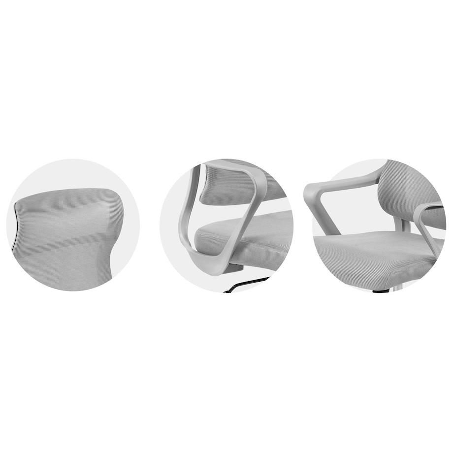 Fotel biurowy obrotowy krzesło Labi mikrosiatka Sofotel