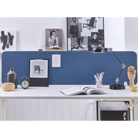 Przegroda biurkowa 160 x 40 cm Różne rozmiary