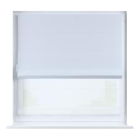 Roleta rzymska Duo, szaro-biały, Blackout - zaciemniające