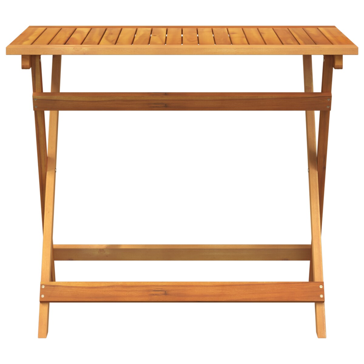 vidaXL Stół składany ogrodowy prostokątny 100x55x75 cm z twardego drewna akacjowego
