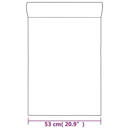 vidaXL Tapeta 3D, jednolita, kremowa, 10x0,53 m, flizelina
