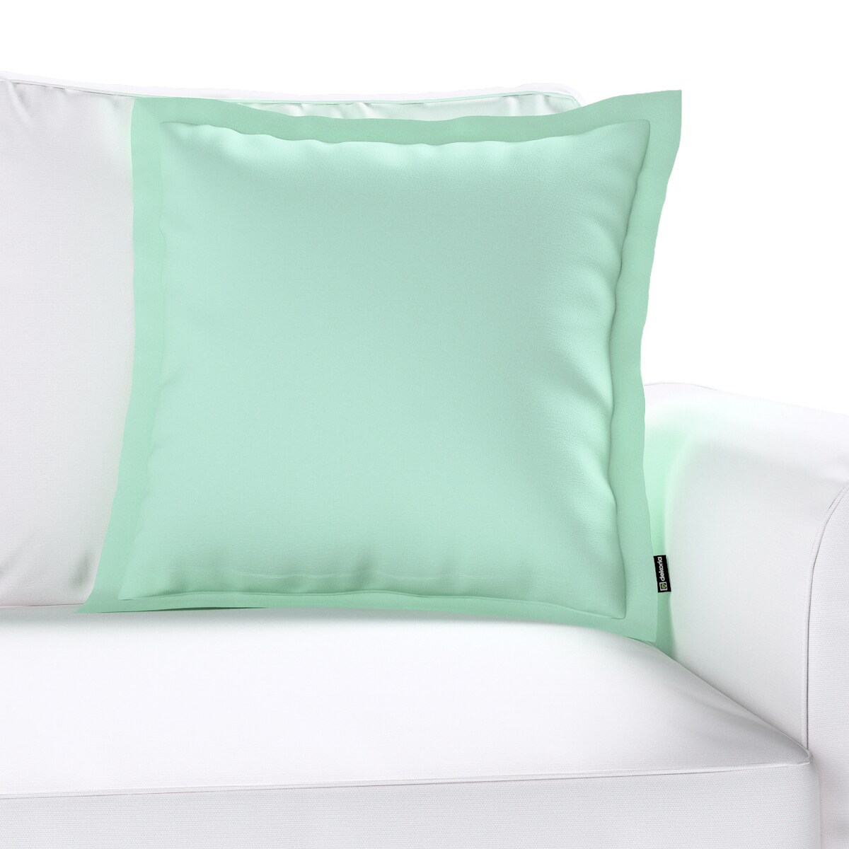 Poszewka Mona na poduszkę 45x45 turkusowo - miętowy