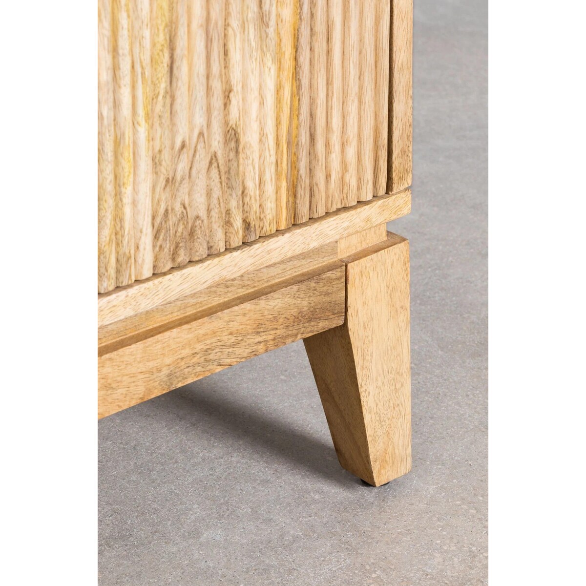 Szafka RTV 165x40 cm z drewna mango Baty Design