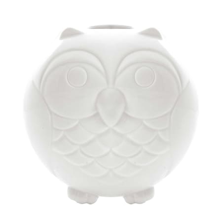 Nawilżacz powietrza Leopoldina sowa - Biały, 18 cm