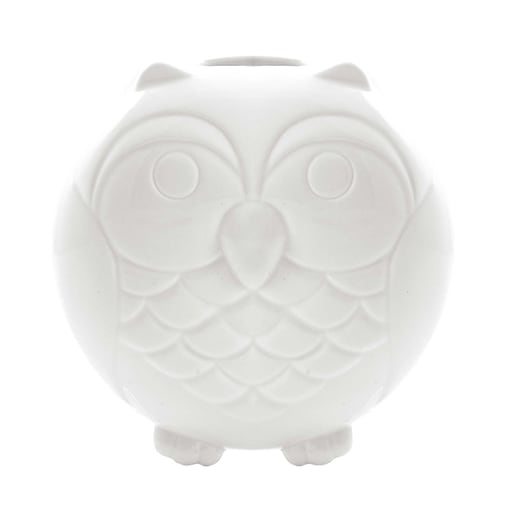 Nawilżacz powietrza Leopoldina sowa - Biały, 18 cm