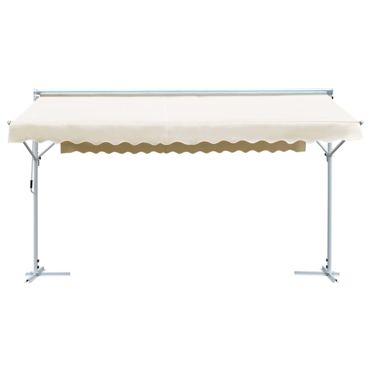 vidaXL Zadaszenie wolnostojące, 500x300 cm, kremowe