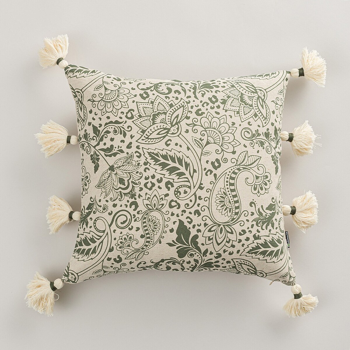 Poszewka na poduszkę Tassel Nomad Floral 45x45 cm, 45x45