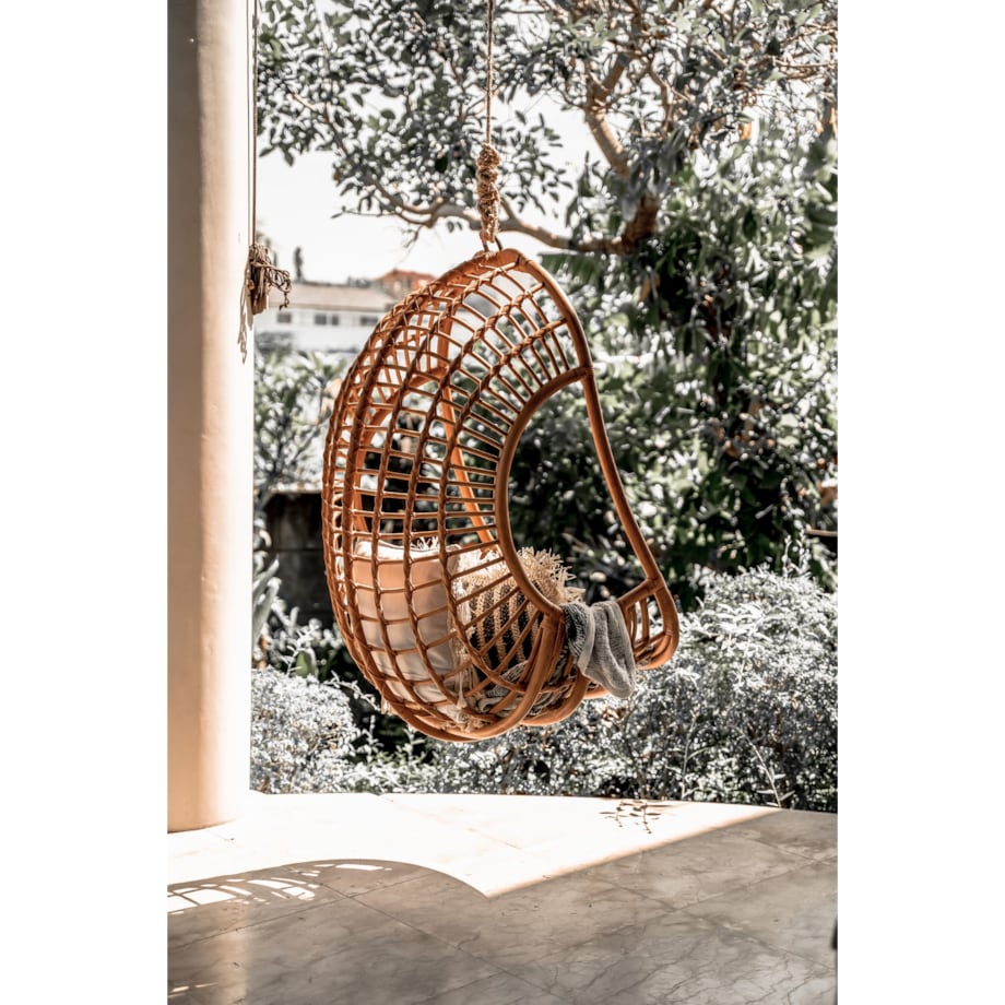 WISZĄCY FOTEL HUGO NATURALNY