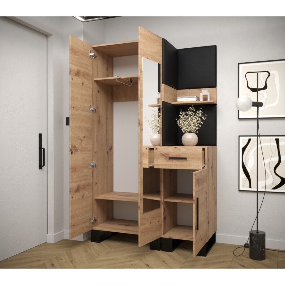 Garderoba do przedpokoju Abiks ARTIN 16 artisan+manila16