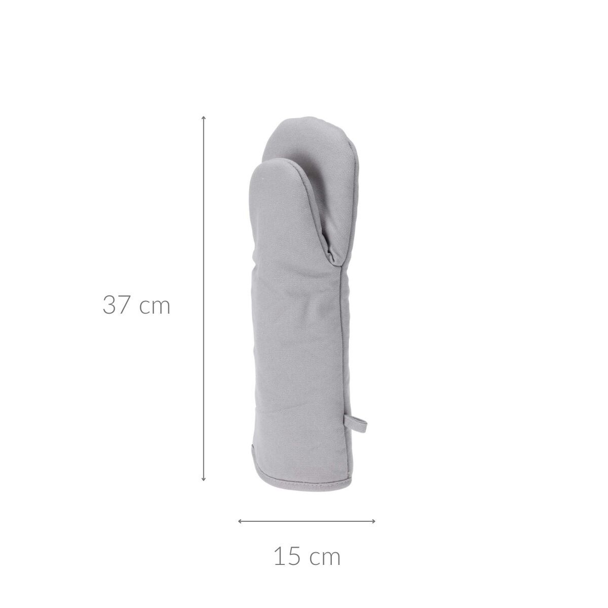 Długa rękawica kuchenna, bawełna