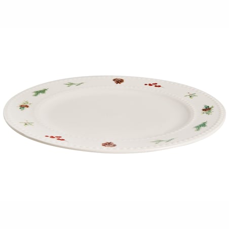 Zastawa stołowa 16-częściowa MARJORAM Porcelana Biały