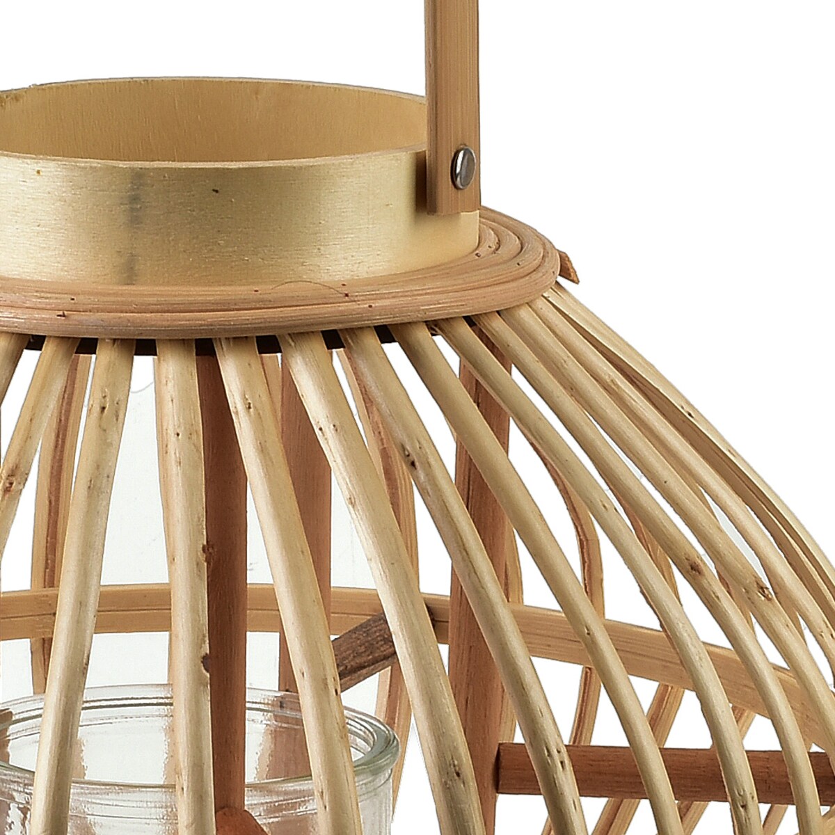 LUCIE NATURAL Lampion27xh22cm