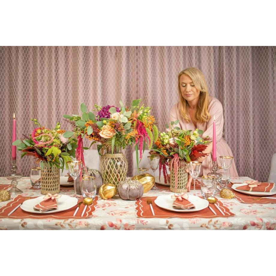 Bieżnik Wild Rose 50x150