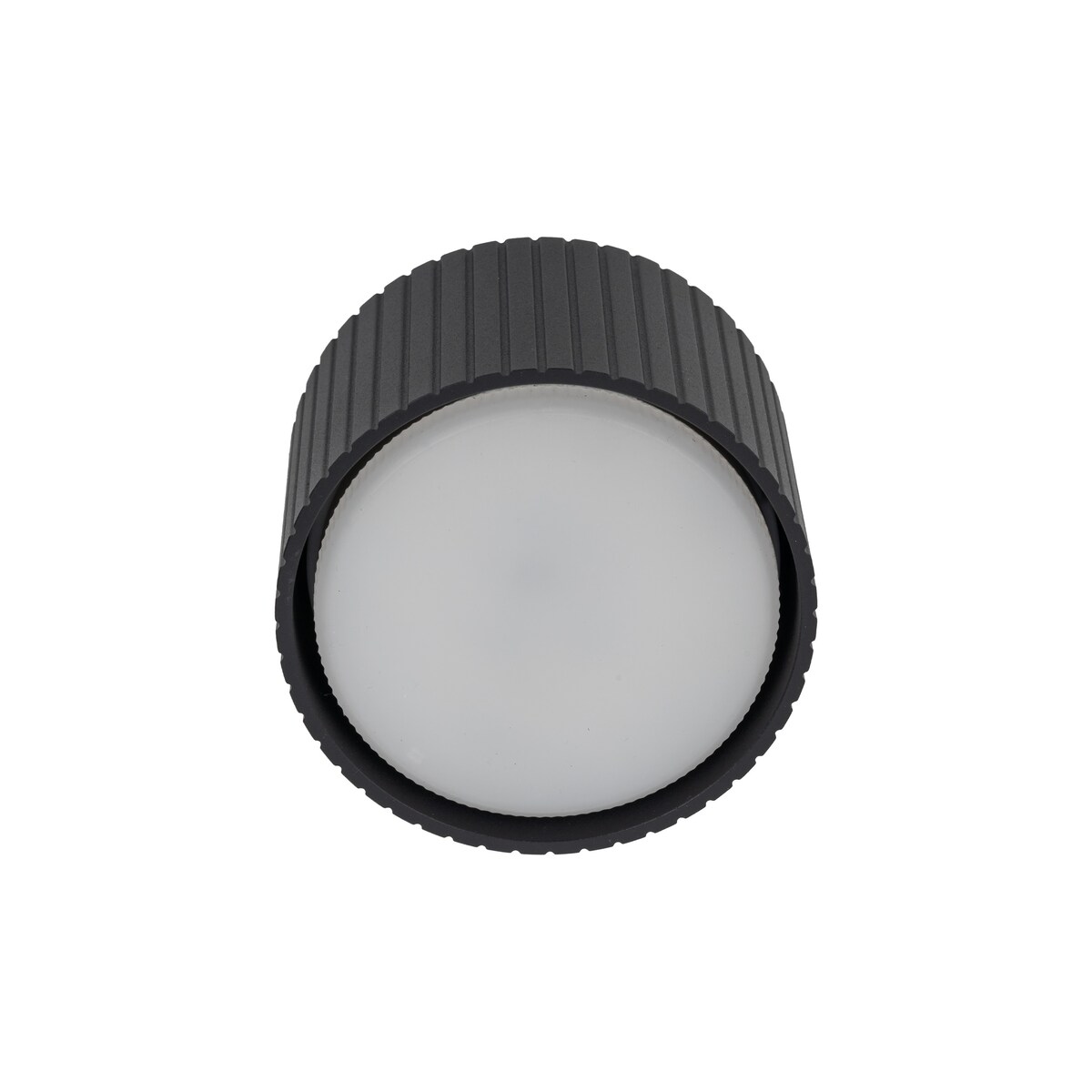Spot Tk Lighting Ferro Czarna Tuba Downlight Natynkowy + Żarówka Gx53