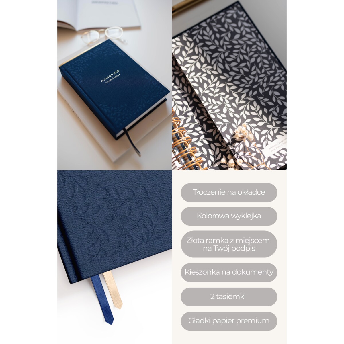 Planner dzienny 2026 – Blueberry