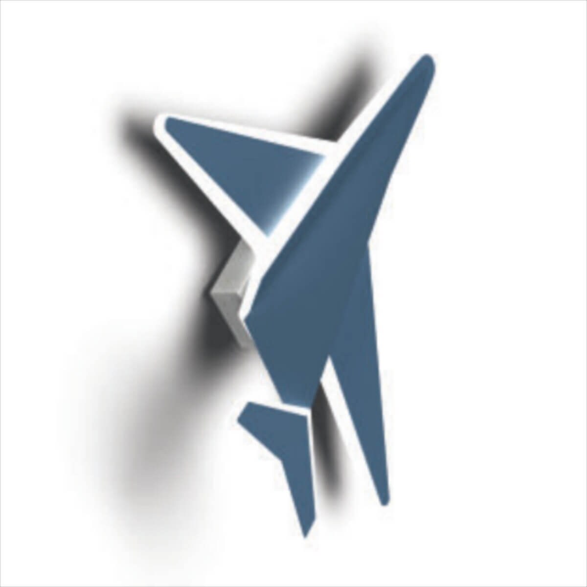 Kinkiet dziecięcy Sky MX3140-1-3XCT Zumaline samolot LED 24W 3000K niebieski