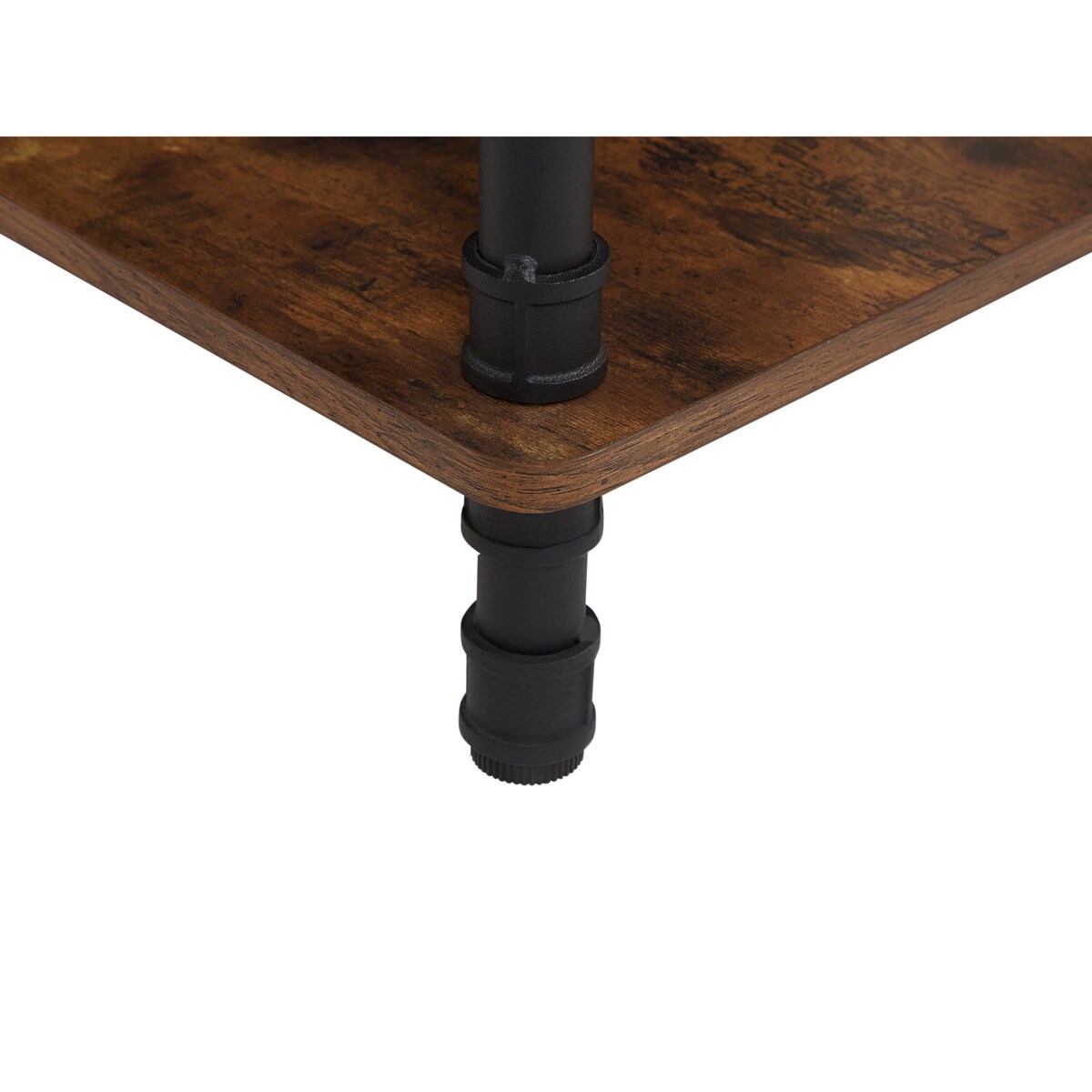 Stolik pomocniczy ciemne drewno VERIL