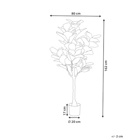 Sztuczna roślina doniczkowa 162 cm FIG TREE