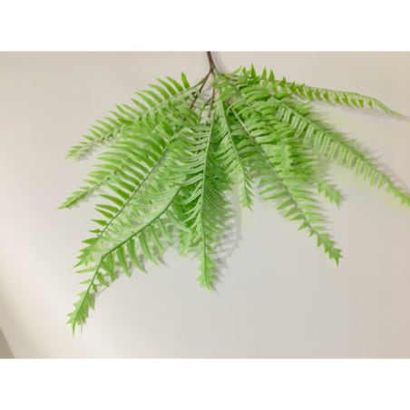 LIŚĆ gałązka PAPROTKA sztuczna do bukietu stroika jesienna 50cm wiązanki