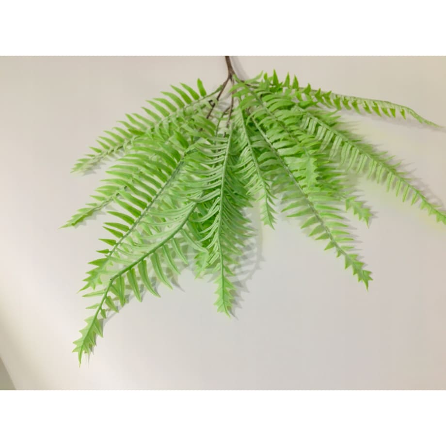 LIŚĆ gałązka PAPROTKA sztuczna do bukietu stroika jesienna 50cm wiązanki