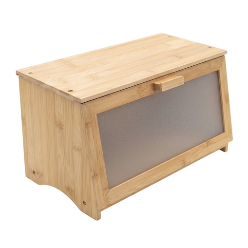 Bambusowy chlebak ALBA, 22 x 39 x 22 cm