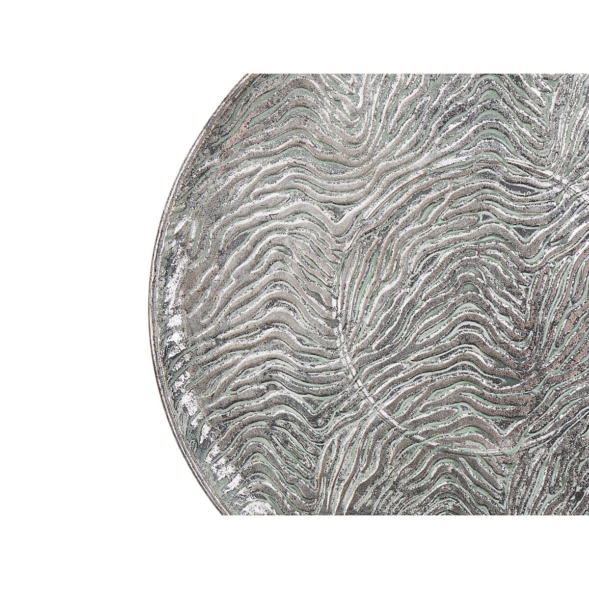 Taca dekoracyjna srebrna KITNOS