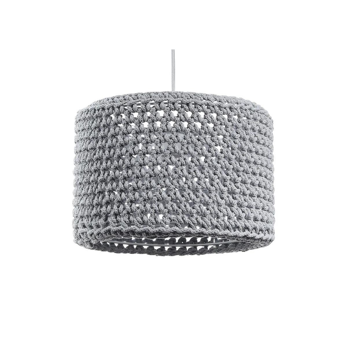 Lampa wisząca COTTON 25 szara