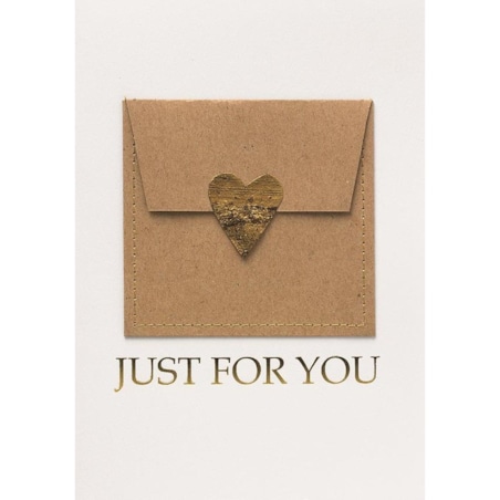 Kartka na voucher Just for you