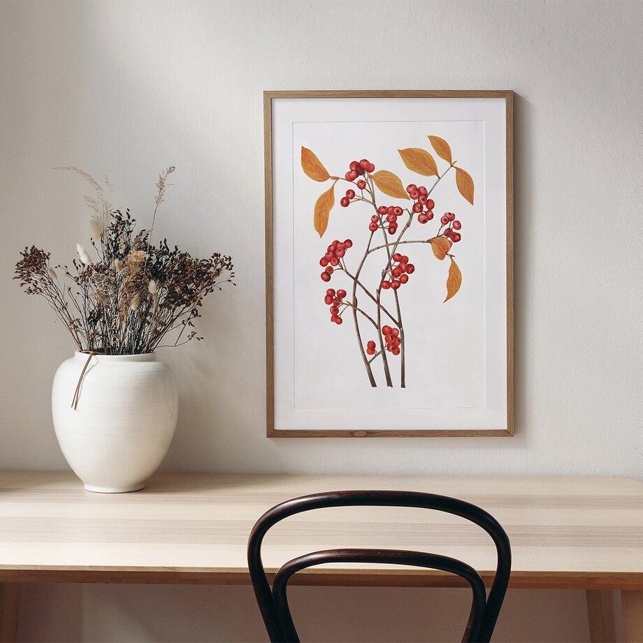 Plakat aronia czerwona 21x30cm