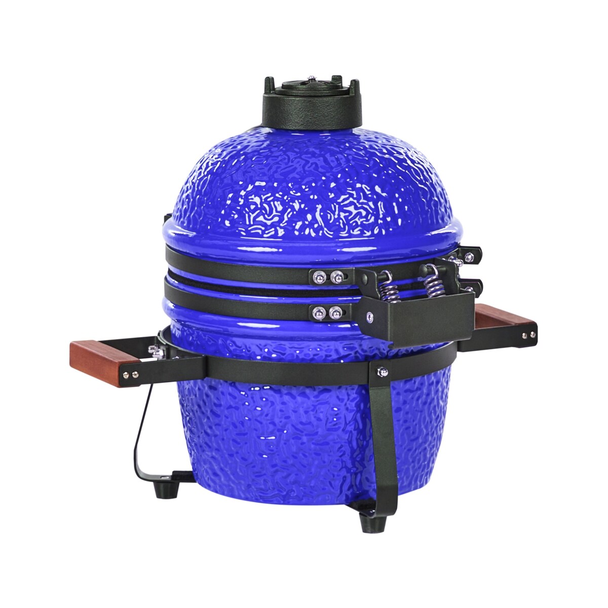 Mini grill węglowy KAMADO Ceramika Niebieski