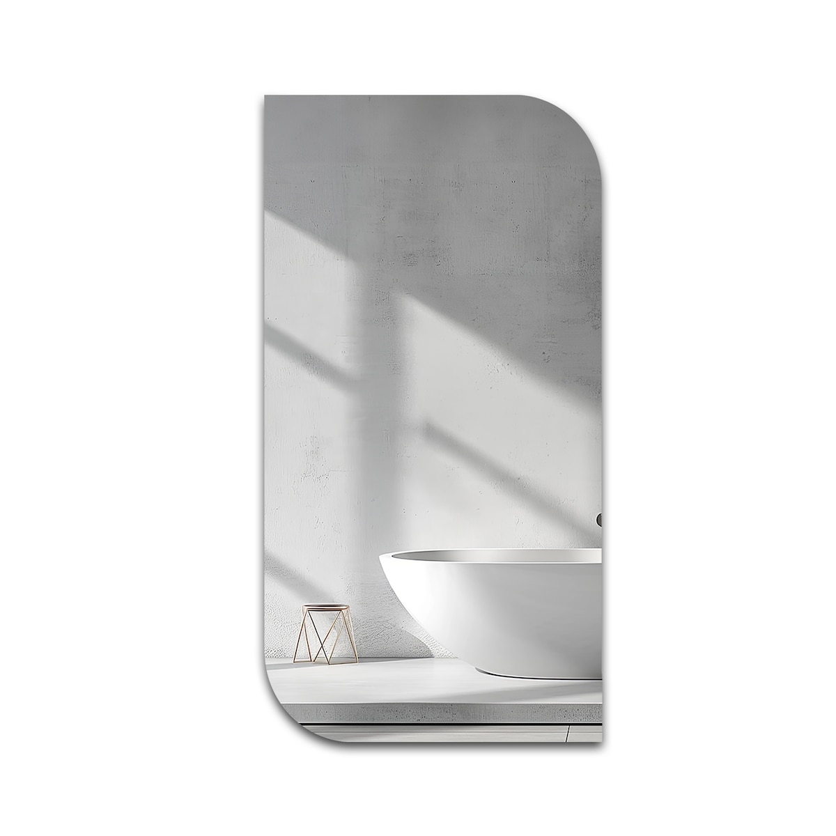 Lustro o nieregularnym kształcie - ŁEZKA