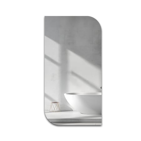 Lustro o nieregularnym kształcie - ŁEZKA