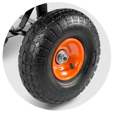 Wózek ogrodowy taczka wywrotka 75L 300kg Humberg HR-872