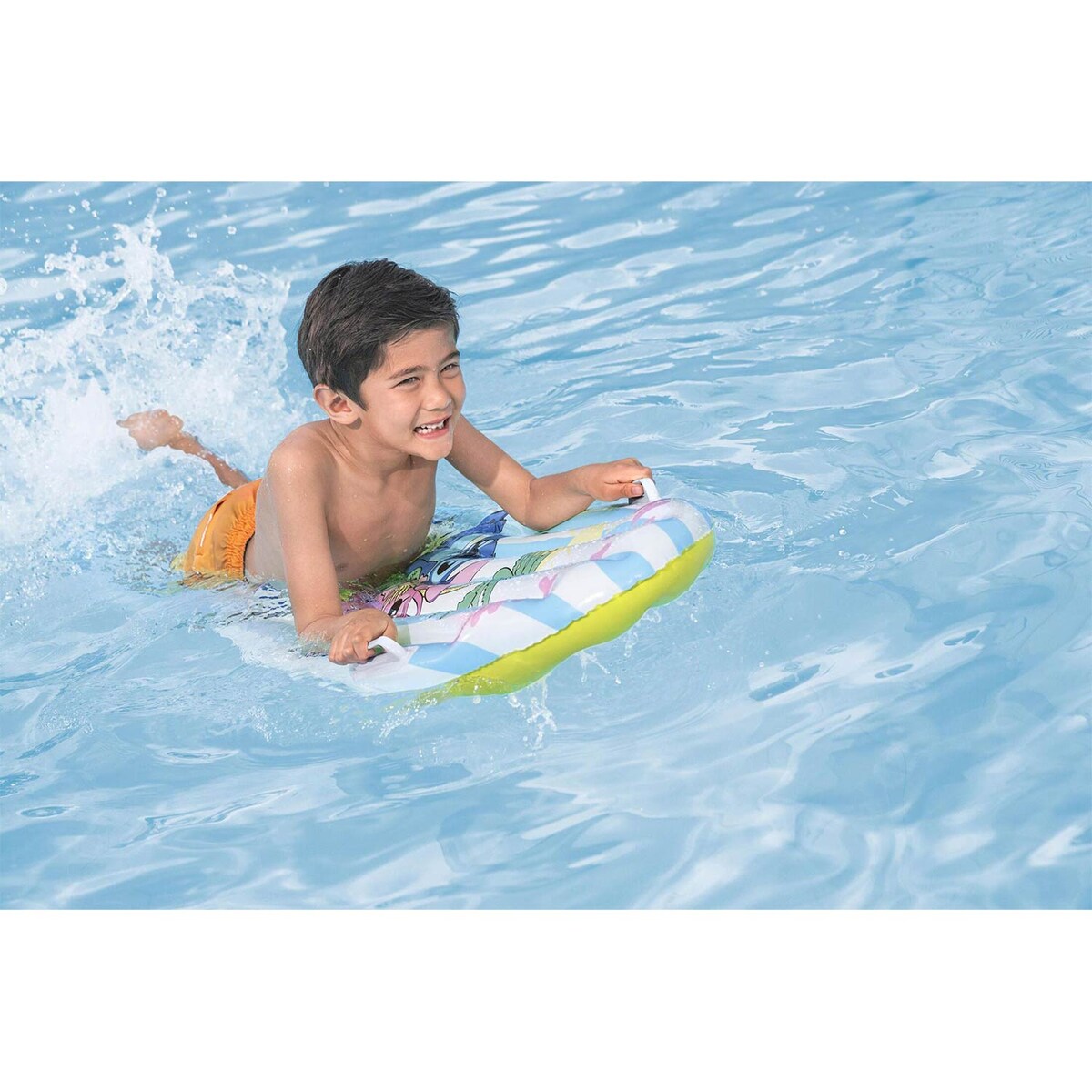 Dmuchana deska do pływania Bestway 9104V Stitch Surfing materac dla dzieci