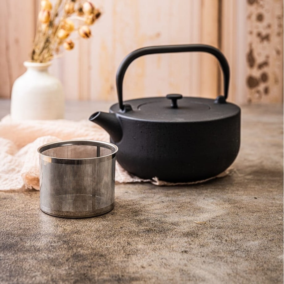 Czajniczek żeliwny Zaparzacz do herbaty ziół 1.1L KINGHOFF