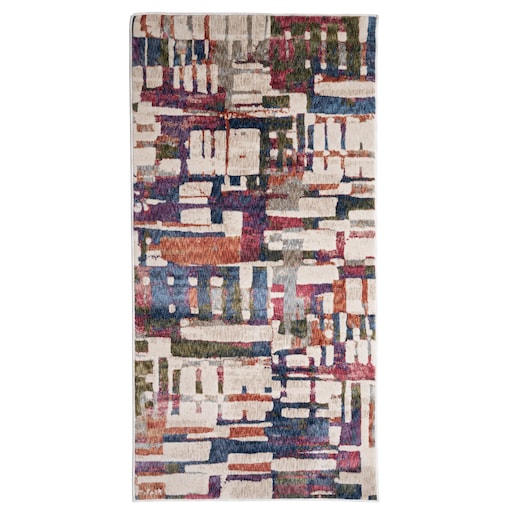 Dywan Arte 80x150 cm Abstrakcyjny Wielokolorowy