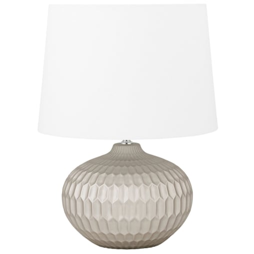 Lampka nocna ceramiczna złota PIRITA