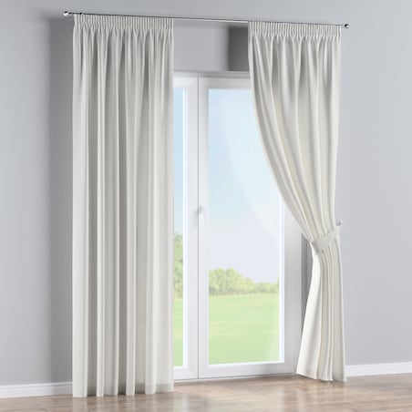 Zasłona na taśmie marszczącej 1 szt. 130x260 ecru