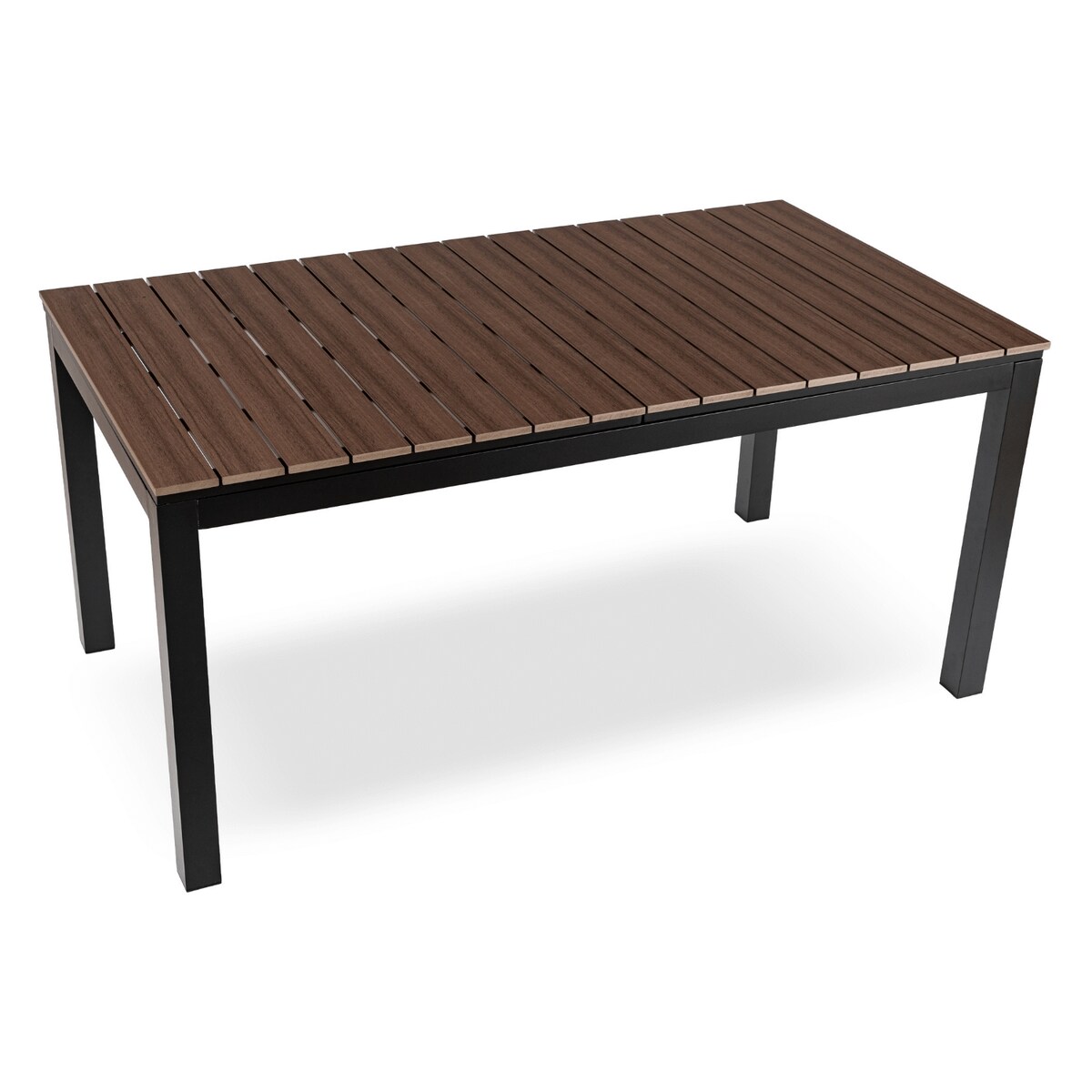 Stół Ogrodowy Rozkładany Na Ogród Działka Taras Orzech Czarny ARGOS 160-260