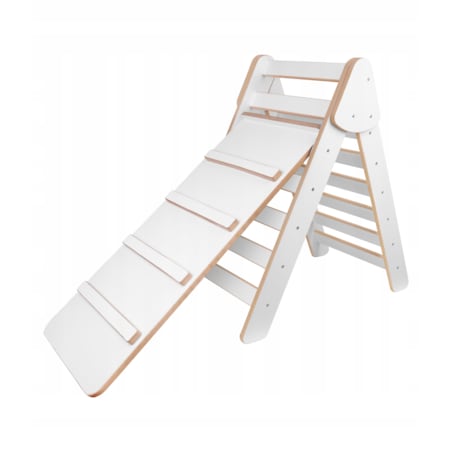Pikler drewniany + Drabinka/Zjeżdżalnia dla Dziecka DOMOWY PLAC ZABAW CE