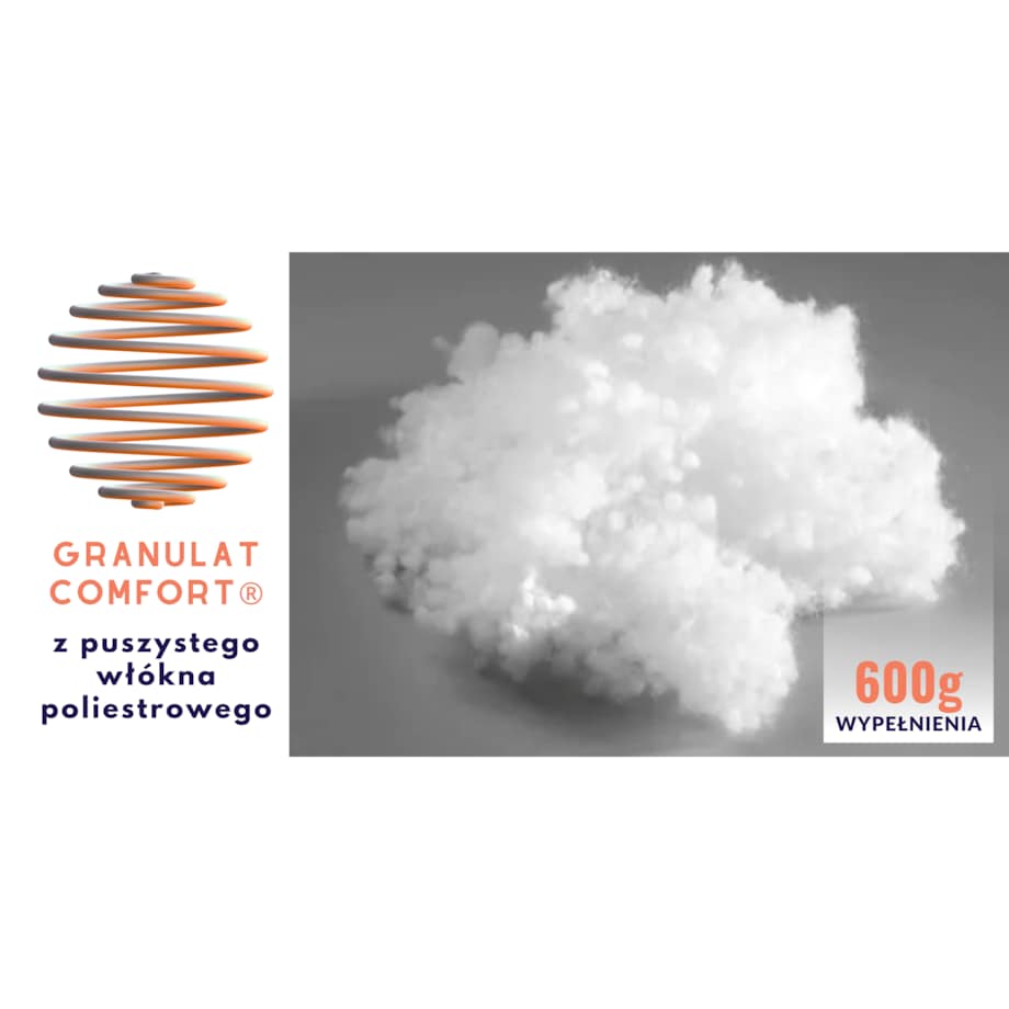 Poduszka regulowana 50x70 CLASSIC COMFORT Biała