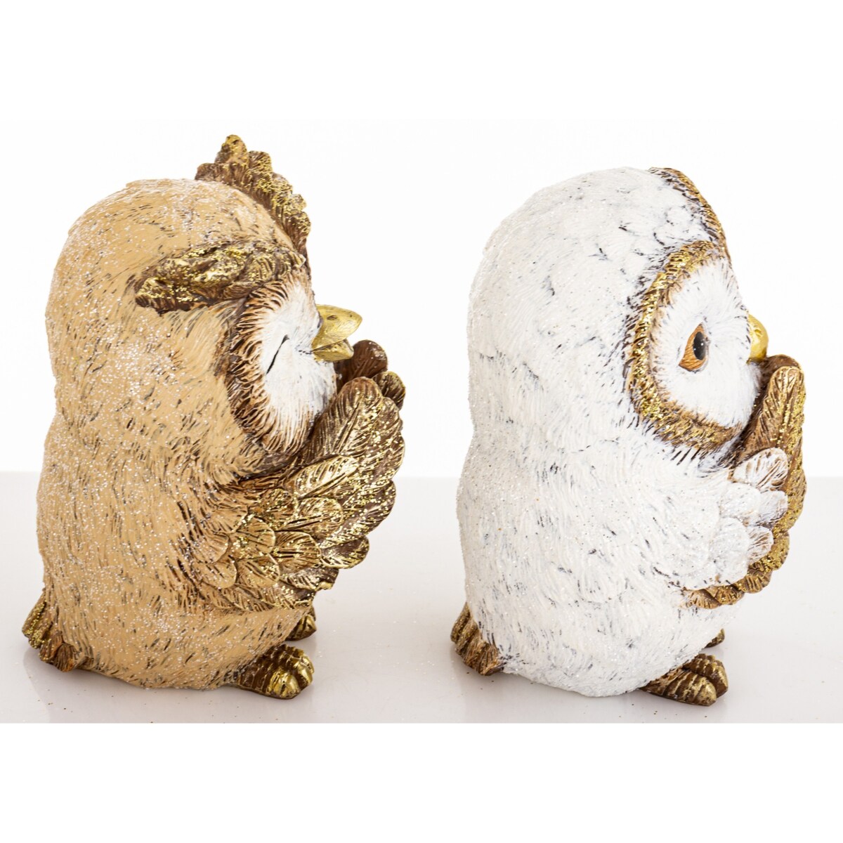 Dekoracja - figurki sówki 2 szt. 314x10x211 cm OWLS-2