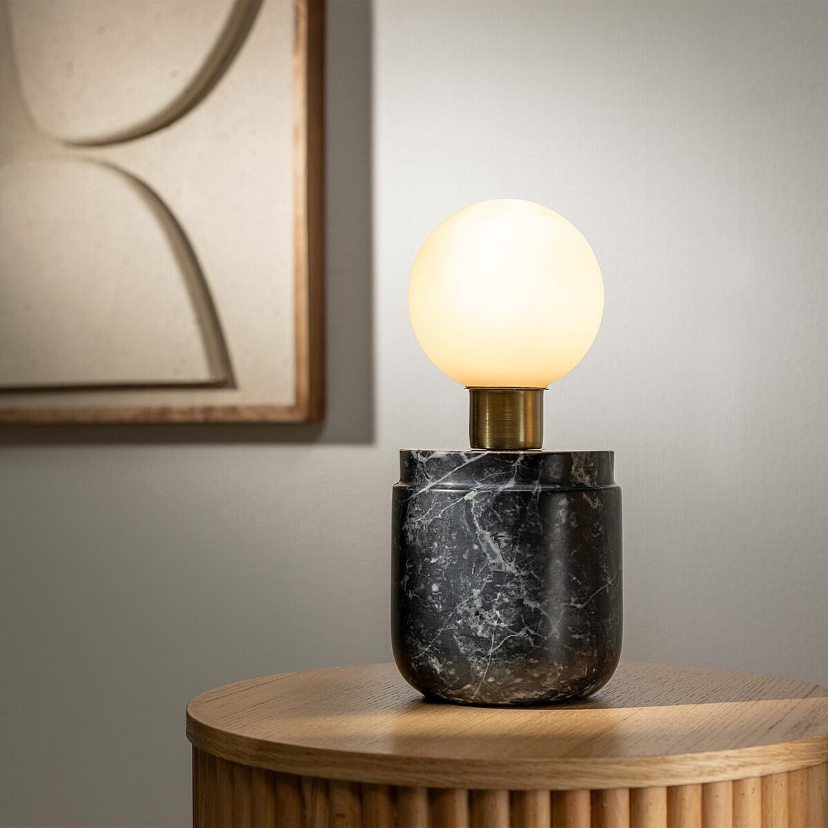 Lampa stołowa Lunae 30 cm, 14x14x30 cm