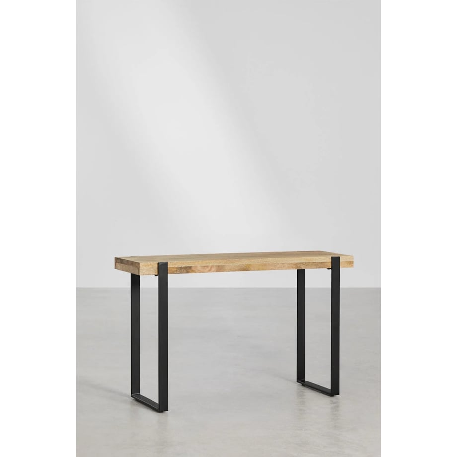 Konsola drewna mango i stali Kiren 120 cm