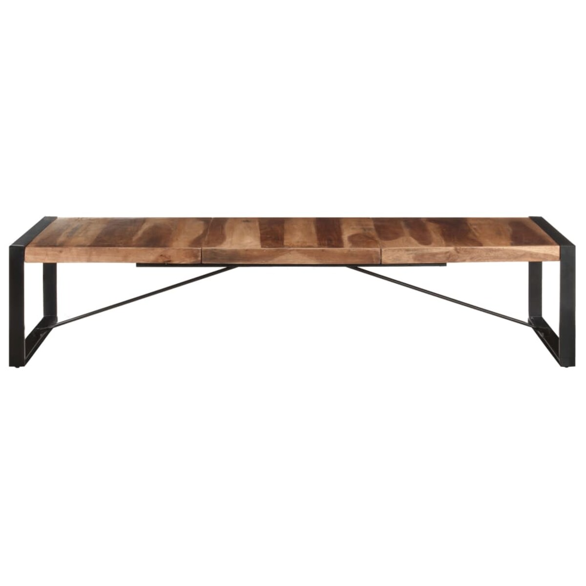vidaXL Stolik kawowy, 180x90x40 cm, lite drewno