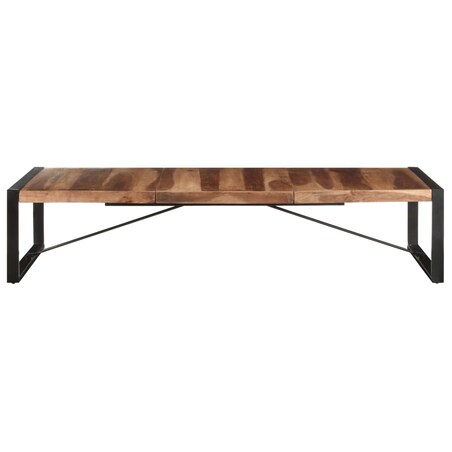 vidaXL Stolik kawowy, 180x90x40 cm, lite drewno